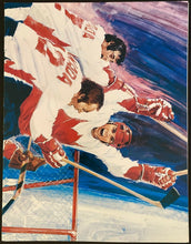 Load image into Gallery viewer, 1985 NHL Hockey Exhibition Game Program Team Canada 1973 v Retired All-Stars
