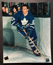 Load image into Gallery viewer, Frank Mahovlich Autographed Toronto Maple Leafs NHL Hockey Photo Signed Vintage
