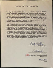 Load image into Gallery viewer, Very Rare 1962 President JFK Collectible Happy Birthday Mr President Program LOA
