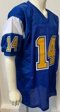 Load image into Gallery viewer, Dan Fouts Autographed Signed Custom San Diego Chargers NFL Vintage Jersey Leaf
