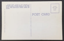 Load image into Gallery viewer, 1940&#39;s Forbes Field Baseball Stadium Postcard Pittsburgh Pirates Vintage
