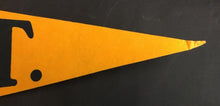 Load image into Gallery viewer, Vintage University Of Pittsburgh Pennant Pitt Panthers NCAA Full Size 30" USA
