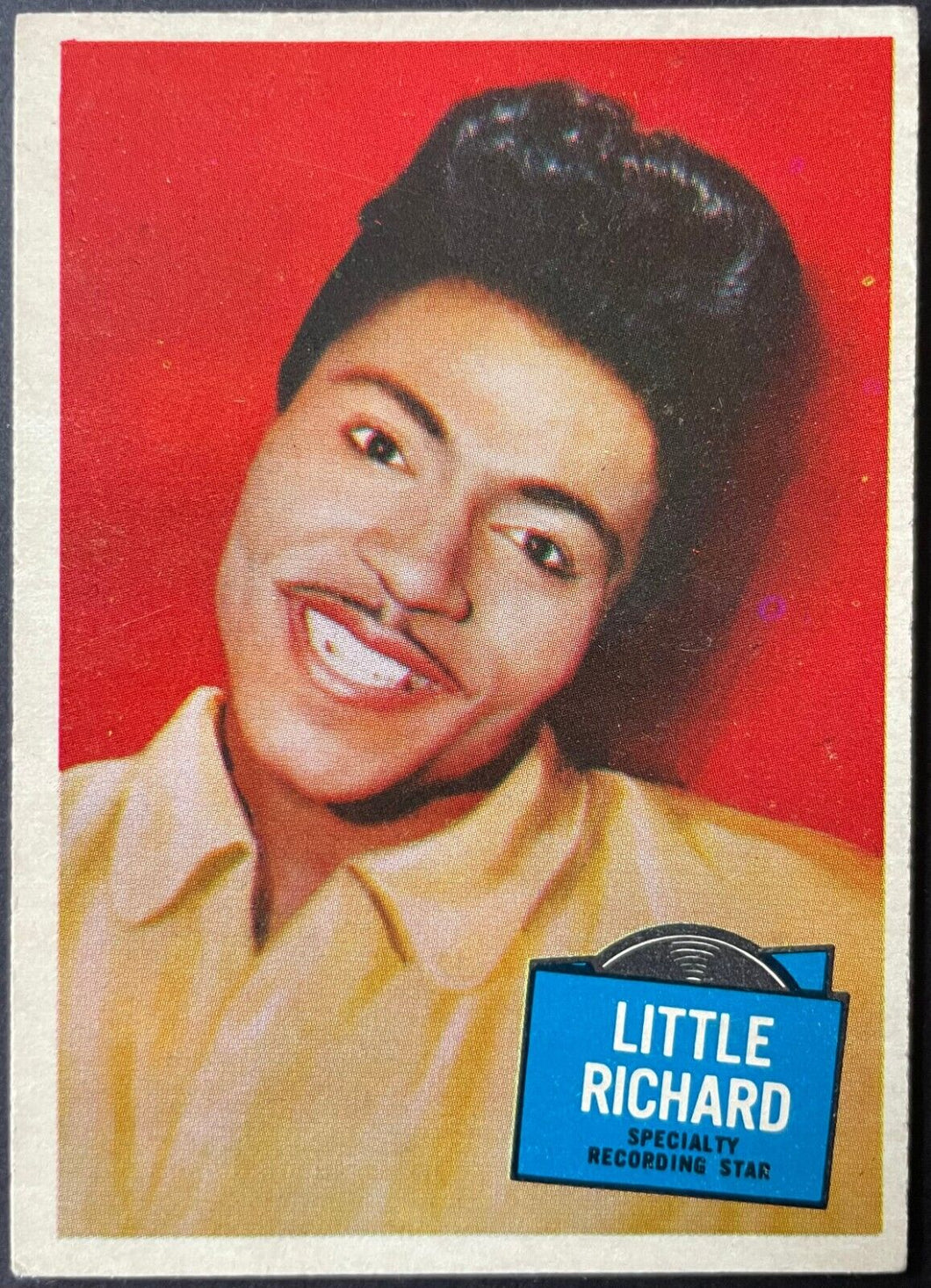 1957 Topps Hit Stars Trading Card Little Richards #35 Non Sports Vintage