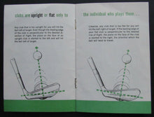 Load image into Gallery viewer, 1950s Golf Precision Set Booklet Vintage Instructional Book Sports Old
