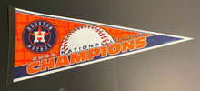 Load image into Gallery viewer, 2005 Houston Astros NL Champions Pennant MLB Baseball National League 30"
