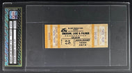 1977 Emerson, Lake and Palmer Slabbed Graded Ticket Stub NM-MT 8 iCert Vintage