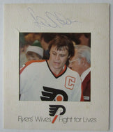 NHL Philadelphia Flyers Bill Barber Autographed Photo - Flyers' Wives Carnival