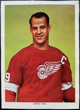 Load image into Gallery viewer, 1964-65 Chex Series 2 Photo Gordie Howe Detroit Red Wings NHL Hockey Vintage
