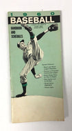 Baseball Handbook And Schedules 1960 United Press International