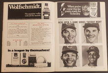Load image into Gallery viewer, 1972 Shea Stadium Baseball Program New York Mets vs Atlanta Braves MLB
