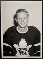 Ray Timgren Original Type 1 Photograph Toronto Maple Leafs Vintage Turofsky