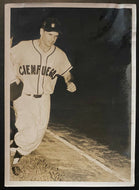 1940s Vintage Baseball Press Photograph Cienfuegos Cuban Professional League