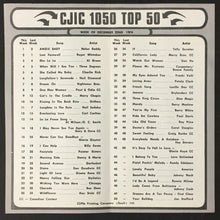 Load image into Gallery viewer, 1974 CJIC Radio Survey Music Chart Sault Ste. Marie Ontario Seasons Greetings
