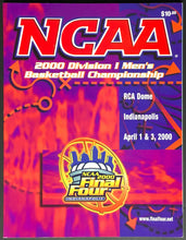 Load image into Gallery viewer, 2000 NCAA Final 4 Basketball Program Michigam State Wins RCA Dome Vintage
