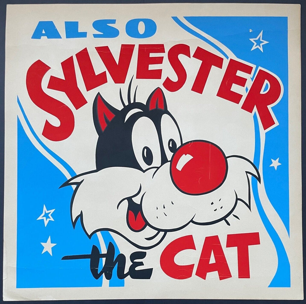 1950s Looney Tunes Sylvester the Cat 24x24 Screenprint Poster Vintage ...