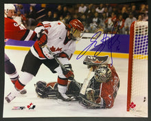 Load image into Gallery viewer, 2002 Team Canada Hockey Gold Medal Winning Goal Signed Photo Jayna Hefford
