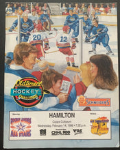 Load image into Gallery viewer, 1996 NHL Oldtimers Hockey Challenge Program Ed Shack Signed Autographed Vintage
