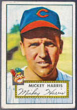 Load image into Gallery viewer, 1952 Topps Baseball Mickey Harris #207 Cleveland Indians MLB Trading Card VTG
