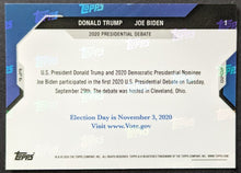 Load image into Gallery viewer, Biden Election Topps Now Cards x14 Trump Biden Debate Inauguration Day 2020
