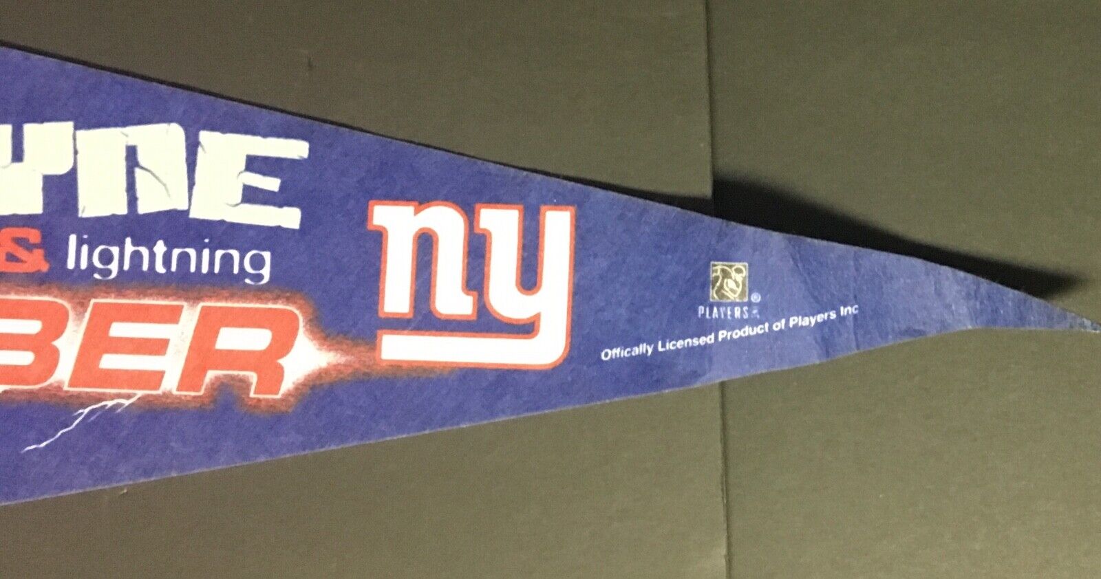 Tiki Barber New York Giants NFL Original Autographed Items for sale