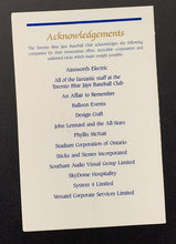 Load image into Gallery viewer, 1992 World Series Gala Invite + Program Autographed Tommy Lasorda MLB Signed VTG
