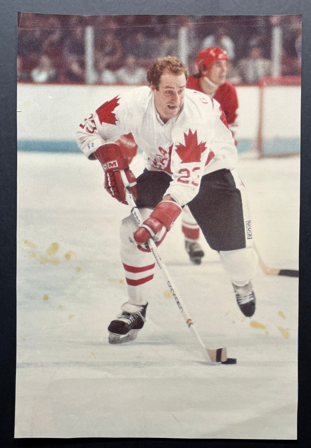 1981 Type 1 Canada Cup Game vs USSR Hockey Photo Bob Gainey HOFer