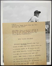 Load image into Gallery viewer, 1943 Spud Chandler Vintage Type 1 Press Photo Key Part Yankees World Series MLB

