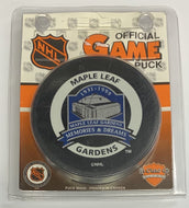 1999 Toronto Maple Leafs Hockey Puck Memories & Dreams NHL Hockey INGLASCO