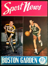 Load image into Gallery viewer, 1948 Boston Garden Program Bruins vs Detroit Red Wings NHL Hockey Vintage
