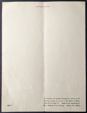 Load image into Gallery viewer, 1948 1st Annual Buffalo Bisons Sportscasters Writers Dinner Menu Vintage Hockey

