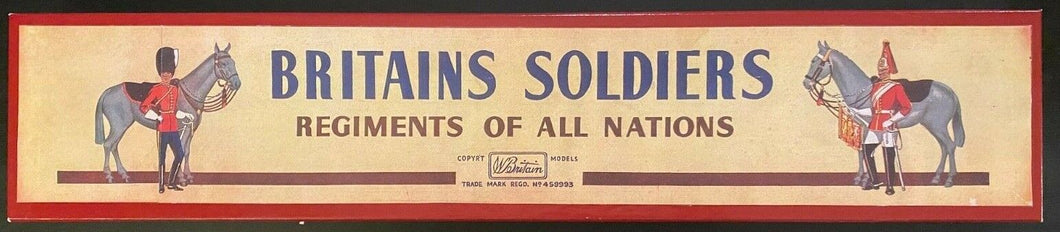 1940-1961 Britains Toy Soldiers Life Guards Collectible W Britain # 400