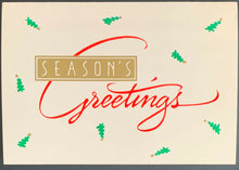 Load image into Gallery viewer, 1970's Art Coulter Hockey HOFer Autographed Christmas Card To Lefty Reid Curator
