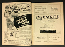 Load image into Gallery viewer, 1956 CFL Football Program Winnipeg Blue Bombers vs British Columbia Lions VTG
