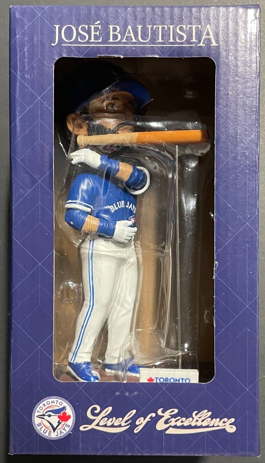 Jose Bautista Level Of Excellence Bat Flip Giveaway Toronto Blue Jays Bobblehead