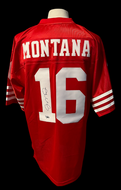 Joe Montana Signed San Francisco 49ers NFL Football Jersey Fanatics Authentic