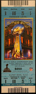 2013 NFL Football Super Bowl XLVII Ticket Baltimore Ravens v San Francisco 49ers