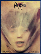 1973 Rolling Stones Angie Sheet Music Mick Jagger Cover Keith Richards