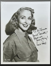 Load image into Gallery viewer, Lois Hall Star Trek Actress Autographed Photo 8x10 Signed Vintage Celebrity
