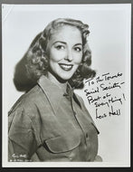 Lois Hall Star Trek Actress Autographed Photo 8x10 Signed Vintage Celebrity