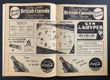 Load image into Gallery viewer, 1942 Montreal Forum NHL Hockey Program Canadiens vs Detroit Red Wings Vintage
