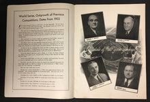 Load image into Gallery viewer, 1943 World Series Program Yankee Stadium New York vs St Louis Cardinals MLB
