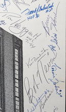 Load image into Gallery viewer, Maple Leaf Gardens Print Autographed Signed by 25+ Hockey HOFers Toronto NHL VTG
