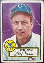 Load image into Gallery viewer, 1952 Topps Baseball #283 Phil Masi MLB Card Chicago White Sox 5th Series
