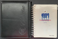 1993 Cadillac Deville Automobile Drivers Manual Leather Booklet Classic Car