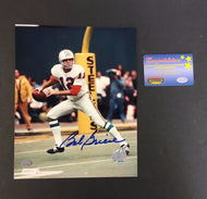 Bob Griese Miami Dolphins Autographed Photo Signed NFL Picture Football