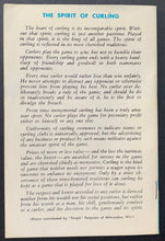 Load image into Gallery viewer, 1959 Curling Fun For Everyone History Booklet Championship Rules and Regulations
