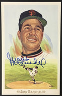 Juan Marichal Autographed Signed Perez-Steele Postcard MLB Baseball Giants HOFER
