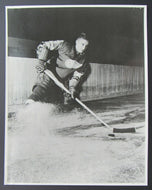1940s NHL Hockey Detroit Red Wings Ted Lindsay Original Team Issued Photo Vtg