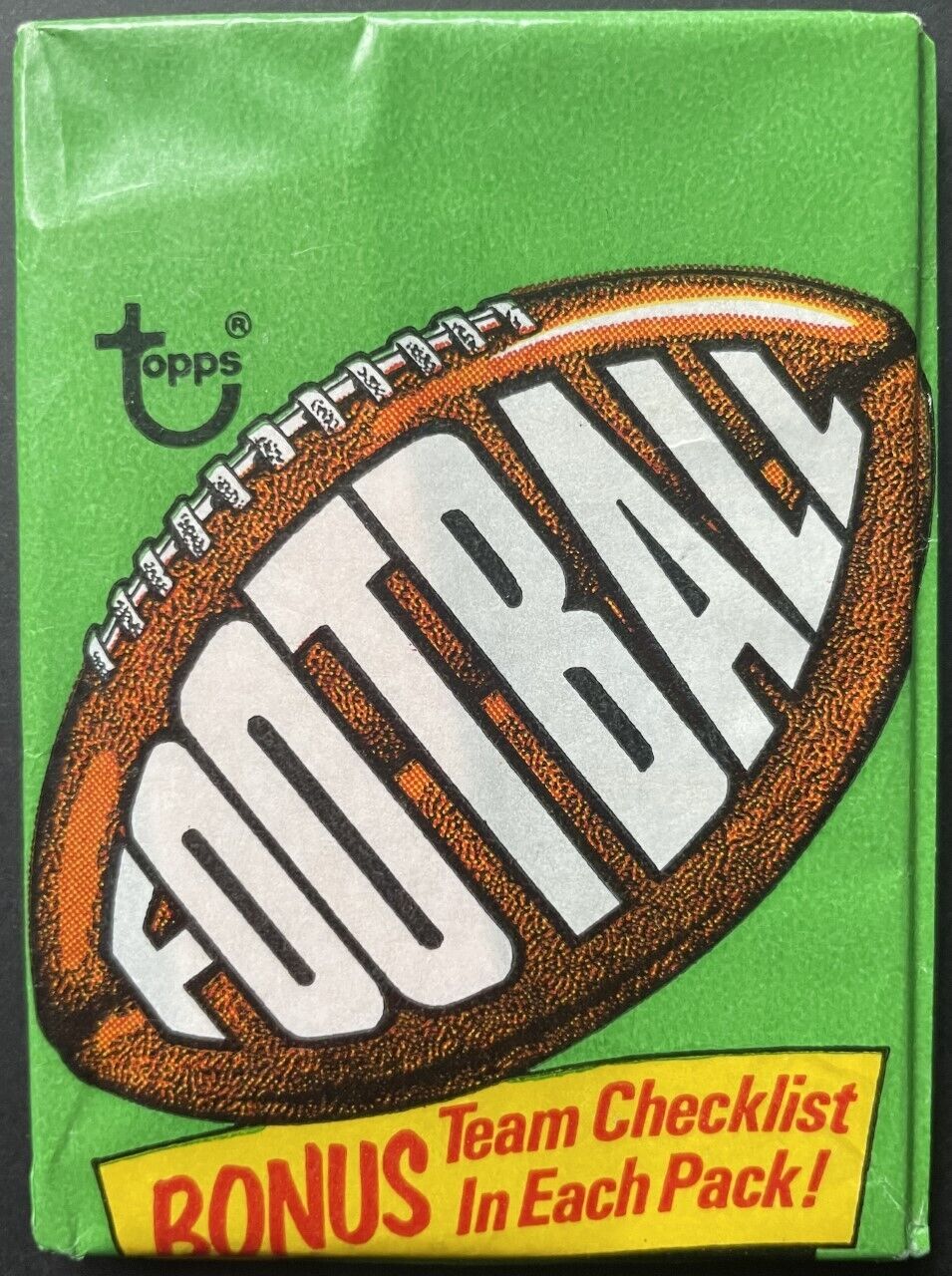 1974 Topps Football Wax Pack Unopened Sealed Pack John Hannah RC Year Staubach