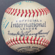Load image into Gallery viewer, 1958 Toronto Maple Leafs Baseball Team Signed Ball Autographed x19 MILB LOA
